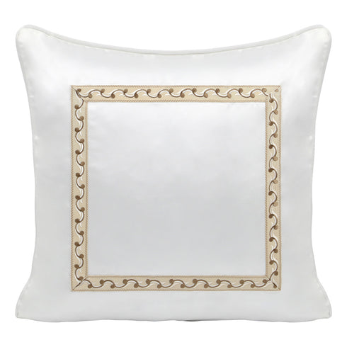 Elsie Pearl Silk Cushion